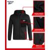 imageReebok Mens Sweater Jacket  Fleece Lined Weather Resistant Insulated Outerwear  Cozy Sweater Jackets for Men SizesMXXLCharcoal Heather