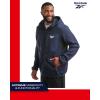imageReebok Mens Sweater Jacket  Fleece Lined Weather Resistant Insulated Outerwear  Cozy Sweater Jackets for Men SizesMXXLVector Navy