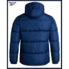 imageReebok Mens Winter Jacket  Heavyweight Insulated Mens Winter Coat  Wind Water Resistant Quilted Puffer Jackets for MenBatik Blue