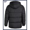 imageReebok Mens Winter Jacket  Heavyweight Insulated Mens Winter Coat  Wind Water Resistant Quilted Puffer Jackets for MenBlack