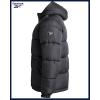 imageReebok Mens Winter Jacket  Heavyweight Insulated Mens Winter Coat  Wind Water Resistant Quilted Puffer Jackets for MenCharcoal