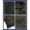 imageReebok Mens Winter Jacket  Heavyweight Insulated Mens Winter Coat  Wind Water Resistant Quilted Puffer Jackets for MenOlive
