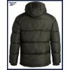 imageReebok Mens Winter Jacket  Heavyweight Insulated Mens Winter Coat  Wind Water Resistant Quilted Puffer Jackets for MenOlive