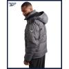 imageReebok Mens Winter Jacket  Thick Heavyweight Ski Winter Coat  Warm Insulated Quilted Hooded Puffer Coat for MenCharcoal
