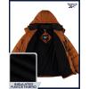 imageReebok Mens Winter Jacket  Thick Heavyweight Ski Winter Coat  Warm Insulated Quilted Hooded Puffer Coat for MenTimber