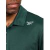 imageReebok Poseidon Mens Short Sleeve Polo ShirtDuck Green