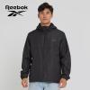 imageReebok Rain Jacket Men with Hood Windbreaker Men Lightweight Waterproof JacketBlack