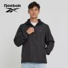 imageReebok Rain Jacket Men with Hood Windbreaker Men Lightweight Waterproof JacketBlack