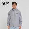 imageReebok Rain Jacket Men with Hood Windbreaker Men Lightweight Waterproof JacketGrey