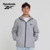 imageReebok Rain Jacket Men with Hood Windbreaker Men Lightweight Waterproof JacketGrey