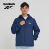 imageReebok Rain Jacket Men with Hood Windbreaker Men Lightweight Waterproof JacketNavy