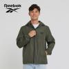 imageReebok Rain Jacket Men with Hood Windbreaker Men Lightweight Waterproof JacketOlive