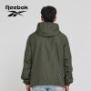 imageReebok Rain Jacket Men with Hood Windbreaker Men Lightweight Waterproof JacketOlive