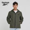 imageReebok Rain Jacket Men with Hood Windbreaker Men Lightweight Waterproof JacketOlive