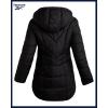 imageReebok Womens Winter Jacket  Sherpa Fleece Lined Reversible Insulated Puffer Parka Winter Coats for Women with Faux Fur HoodBlack Ink