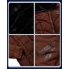 imageReebok Womens Winter Jacket  Sherpa Fleece Lined Reversible Insulated Puffer Parka Winter Coats for Women with Faux Fur HoodCognac