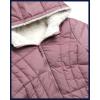imageReebok Womens Winter Jacket  Sherpa Fleece Lined Reversible Insulated Puffer Parka Winter Coats for Women with Faux Fur HoodDusty Rose