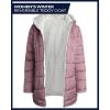 imageReebok Womens Winter Jacket  Sherpa Fleece Lined Reversible Insulated Puffer Parka Winter Coats for Women with Faux Fur HoodDusty Rose