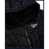 imageReebok Womens Winter Jacket  Sherpa Fleece Lined Reversible Insulated Puffer Parka Winter Coats for Women with Faux Fur HoodEbony
