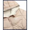 imageReebok Womens Winter Jacket  Sherpa Fleece Lined Reversible Insulated Puffer Parka Winter Coats for Women with Faux Fur HoodOatmeal