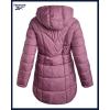 imageReebok Womens Winter Jacket  Sherpa Fleece Lined Reversible Insulated Puffer Parka Winter Coats for Women with Faux Fur HoodOrchid Pink