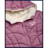 imageReebok Womens Winter Jacket  Sherpa Fleece Lined Reversible Insulated Puffer Parka Winter Coats for Women with Faux Fur HoodOrchid Pink