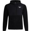 imageReebok Mens Jackets  Lighweight Polar Fleece Jacket Zip Up Winter Jackets for Men with Pockets Outerwear CoatsBlack Ink