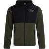 imageReebok Mens Jackets  Lighweight Polar Fleece Jacket Zip Up Winter Jackets for Men with Pockets Outerwear CoatsOlive