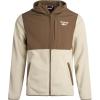 imageReebok Mens Jackets  Lighweight Polar Fleece Jacket Zip Up Winter Jackets for Men with Pockets Outerwear CoatsStucco