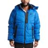 imageReebok Mens Winter Jacket  Thick Heavyweight Ski Winter Coat  Warm Insulated Quilted Hooded Puffer Coat for MenBatik Blue