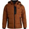 imageReebok Mens Winter Jacket  Thick Heavyweight Ski Winter Coat  Warm Insulated Quilted Hooded Puffer Coat for MenTimber