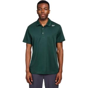 imageReebok Poseidon Mens Short Sleeve Polo ShirtDuck Green