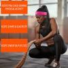 image1pc Unisex Athletic Sweatband  225in Thick Workout Headband wStay Dry Technology MoistureWicking FabricQuality Gym Hair Accessories for Active ComfortReebokpink