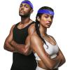 image1pc Unisex Athletic Sweatband  225in Thick Workout Headband wStay Dry Technology MoistureWicking FabricQuality Gym Hair Accessories for Active ComfortReeboknavy