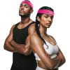 image1pc Unisex Athletic Sweatband  225in Thick Workout Headband wStay Dry Technology MoistureWicking FabricQuality Gym Hair Accessories for Active ComfortReebokpink