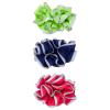 imageReebok 3pk Reflective Scrunchie  3pc Soft Stretchy Trim Hair Scrunchie  Quality Gym Hair Accessories for Active ComfortMulticolor