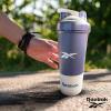 imageReebok Athletic Shaker  17oz Protein Bottle  Gym Running Hiking  BPA Free BlueBlue