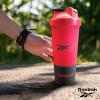 imageReebok Athletic Shaker  17oz Protein Bottle  Gym Running Hiking  BPA Free BlueRed