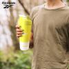imageReebok Athletic Shaker  17oz Protein Bottle  Gym Running Hiking  BPA Free BlueYellow