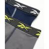 imageReebok Boys Boxer Briefs  2 Pack Moisture Wicking Performance 5 Inseam Boxer Briefs Boys Underwear Sizes 618Smoked GreyNavy