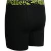 imageReebok Boys Boxer Briefs  3 Pack Performance Soft Stretch Breathable 5 Inseam Boxer Briefs Boys Underwear 618Black PrintNeon YellowBlack