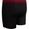 imageReebok Boys Boxer Briefs  3 Pack Performance Soft Stretch Breathable 5 Inseam Boxer Briefs Boys Underwear 618Classic Black With Contrast
