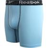 imageReebok Boys Boxer Briefs  3 Pack Performance Soft Stretch Breathable 5 Inseam Boxer Briefs Boys Underwear 618PrintSkyBlack