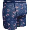 imageReebok Boys Boxer Briefs  4 Pack Performance Soft Stretch Breathable 5 Inseam Boxer Briefs Boys Underwear 618PrintStone GreyBlue DepthsBlack Print