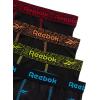 imageReebok Boys Boxer Briefs  4 Pack Soft Comfort Performance Stretch Breathable 5 Inseam Boxer Briefs Boys Underwear 618BlackBlack Print
