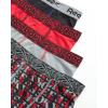imageReebok Boys Boxer Briefs  4 Pack Soft Comfort Performance Stretch Breathable 5 Inseam Boxer Briefs Boys Underwear 618BlackRedGreyBlack Print