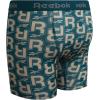 imageReebok Boys Boxer Briefs  4 Pack Soft Comfort Performance Stretch Breathable 5 Inseam Boxer Briefs Boys Underwear 618Dark Sea PrintBlackDark SeaBlack Print