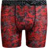 imageReebok Boys Boxer Briefs  4 Pack Soft Comfort Performance Stretch Breathable 5 Inseam Boxer Briefs Boys Underwear 618Red PrintBlackFire Truck RedGrey