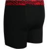 imageReebok Boys Boxer Briefs  4 Pack Soft Comfort Performance Stretch Breathable 5 Inseam Boxer Briefs Boys Underwear 618Red PrintBlackFire Truck RedGrey