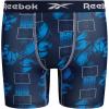 imageReebok Boys Boxer Briefs  5 Pack Performance Soft Stretch Breathable 5 Inseam Boxer Briefs Boys Underwear 618Maritime BlueStone GreyAtomic Blue